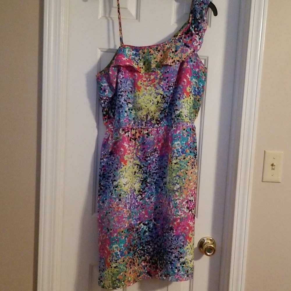 Multi colored dress